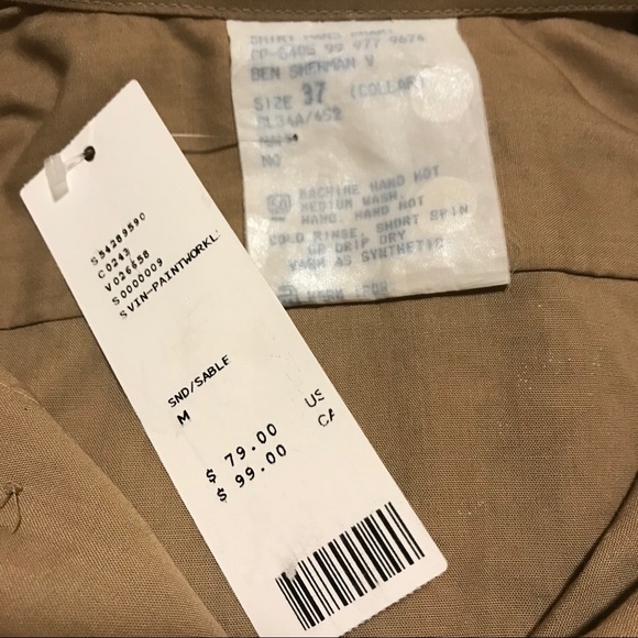 Urban Renewal Vintage Paint Splattered Work Shirt - Picture 5 of 8